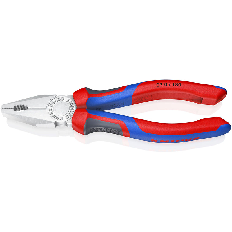 Knipex - Kombizange 03 05 180 verchromt, 180mm