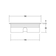 Brumberg Leuchten - Bodeneinbauleuchte LED-Bodeneinbauleuchte 14035223 V4A IP65