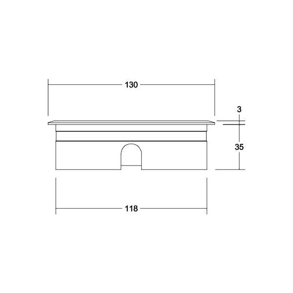Brumberg Leuchten - Bodeneinbauleuchte LED-Bodeneinbauleuchte 14035223 V4A IP65