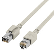 EFB-Elektronik - Patchkabel Kupfer MMC Patchkabel Cat.6a DCK1001GR.1 S/FTP, 1,0m, grau