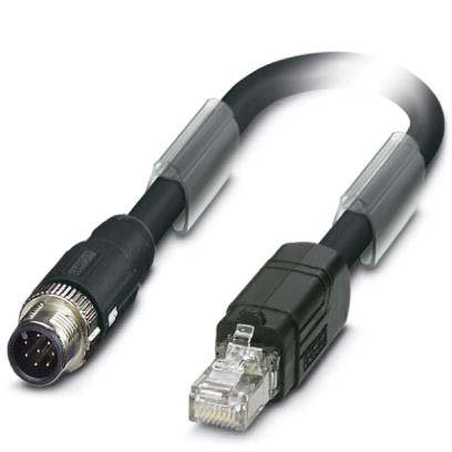 Phoenix Contact - Patchkabel Kupfer Industrie Netzwerkkabel 1417858 − 10 Stück