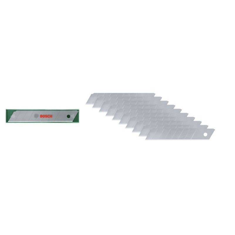 Bosch - Ersatz-Messerklinge Handwerkzeuge 1600A032US Abbrechklingen 18 mm