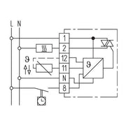Eberle Controls - Raumthermostat/Uhrenthermostat Raumtemperaturregler RTRt-E 52580 230VAC,50/60Hz