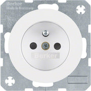 Berker - Steckdose pows/gl 6768762089 m.Schutzkontaktstift