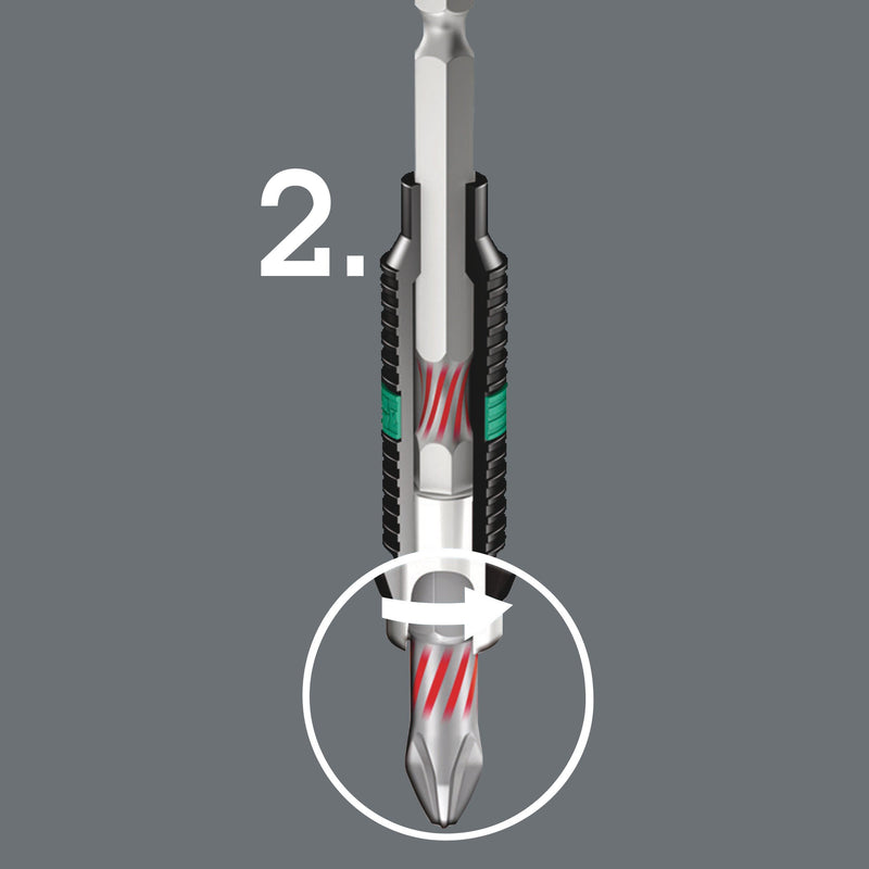 Wera - Bit Z-BitsReihe4Gr.2 5060148001 2x50mm
