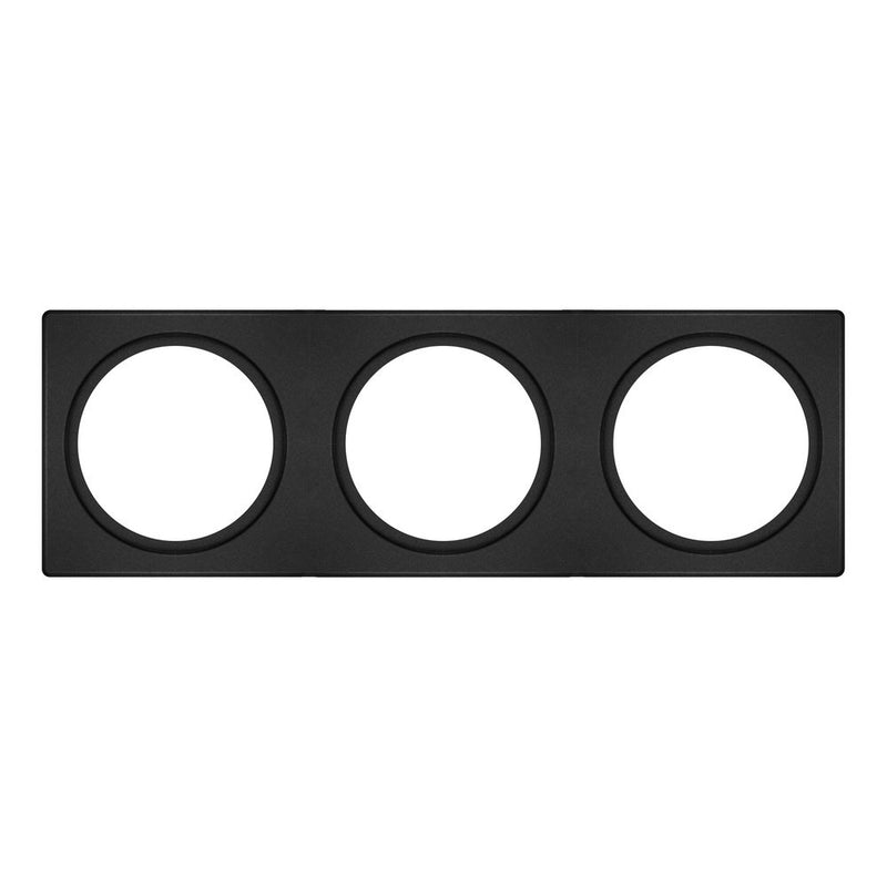 Ledvance - Mechanisches Zubehör/Ersatzteile für Leuchten Rahmen rechteckig SPOTF.100X3003XD68BK schwarz − 1 Stück