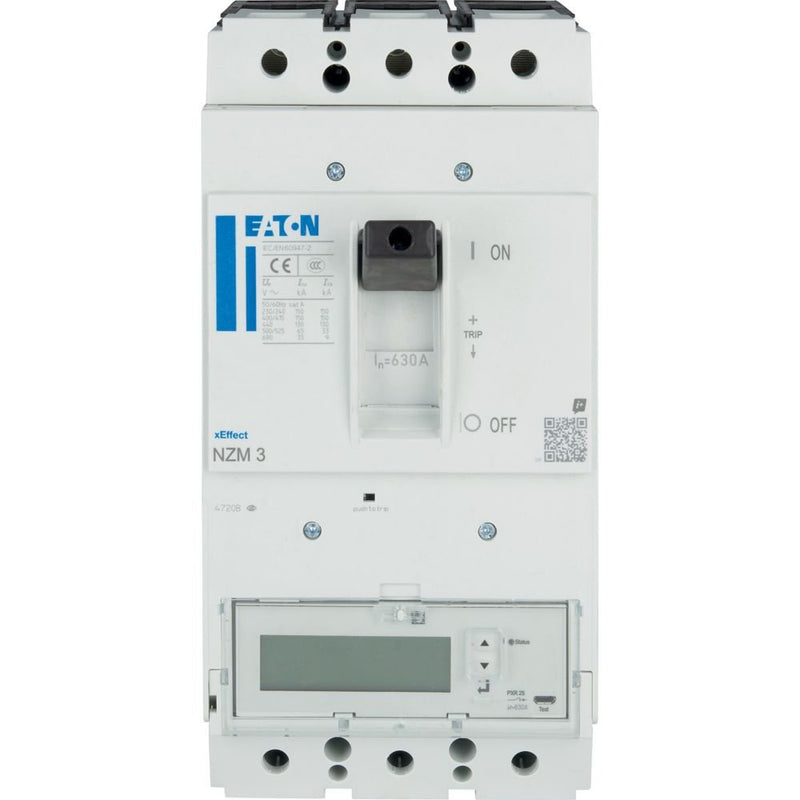 Eaton - Leistungsschalter für Trafo-, Generator- und Anlagenschutz Leistungsschalter NZMH3-PX630 PXR25 630A, 3p