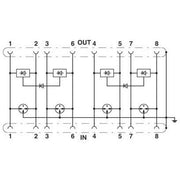 Phoenix Contact - Überspannungsableiter für Informations-/MSR-Technik Überspannungsschutzgerät D-LAN-CAT.5-HC