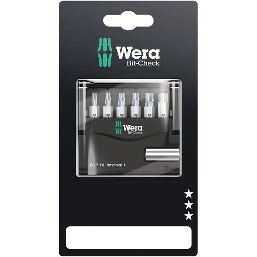 Wera - Bit-Set 6-rund Bit-Set 073404 7-tlg