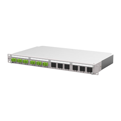 Metz Connect - Patchpanel LWL PA Patchfeld 1502207M12-E VIK 12xLC-Duplex OM5