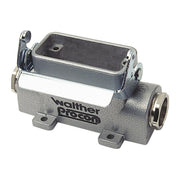 Walther Werke - Gehäuse für Rechtecksteckverbinder Sockelgehäuse T701510MS A10 H=52mm 2xM20 LVB