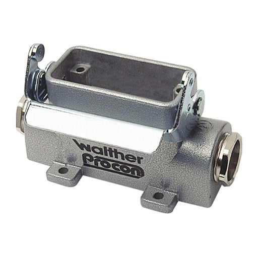Walther Werke - Gehäuse für Rechtecksteckverbinder Sockelgehäuse T701510MS A10 H=52mm 2xM20 LVB