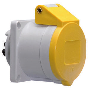 Bals Elektrotech - CEE-Anbausteckdose (IEC 60309) Anbausteckdose gerade 16A 13679 5p 110V 4h IP44