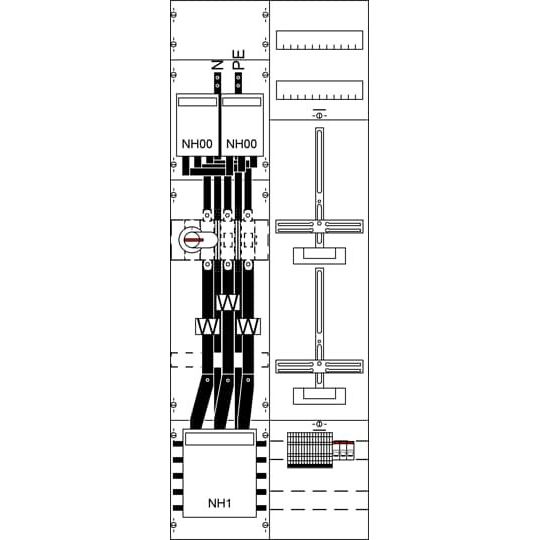 Striebel&John - Zählerfeld Mess-u.Wandlerfeld KA4269 komplett BH5
