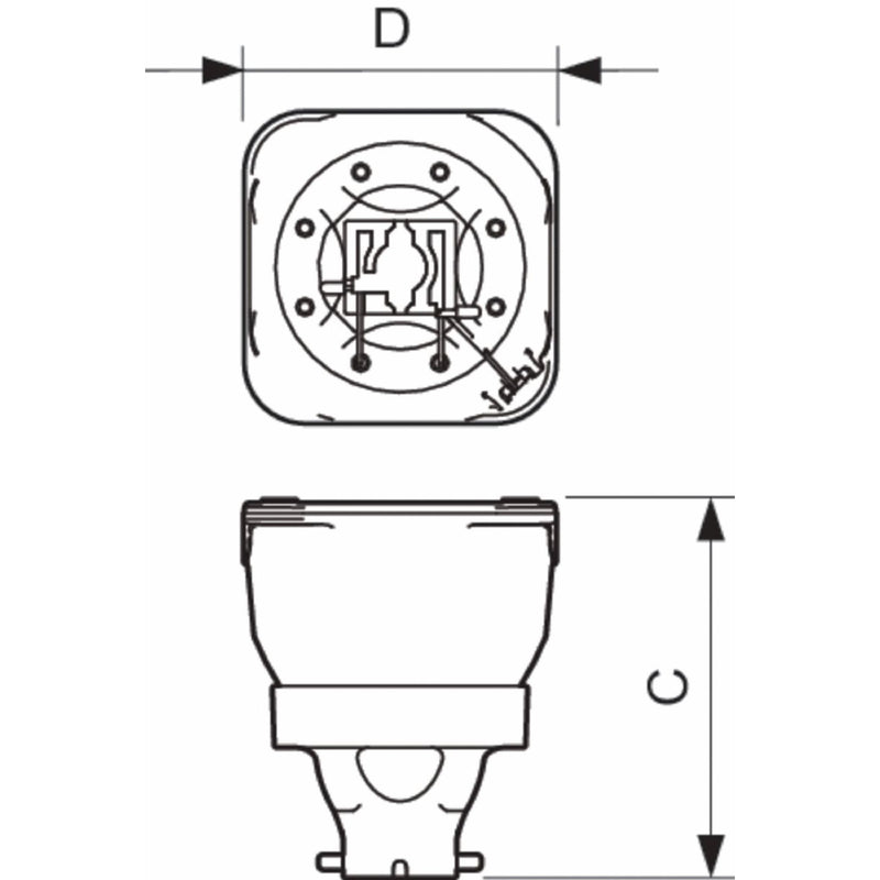 Philips Lighting - Studio-, Projektions- und Fotolampe Speziallampe MSD Platinum 20 R 8000K