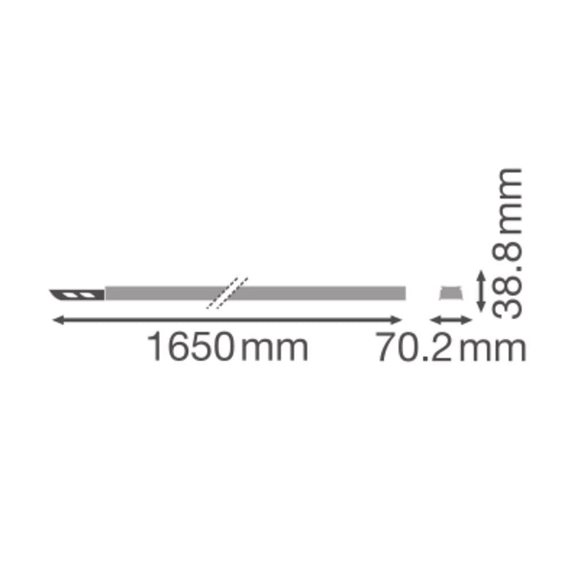 Ledvance - Tragschiene für Lichtbandsystem Tragschienenprofil 5-pol. TRUSYSFL.PRAIL15005P 1500, 5P