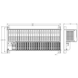 Turck - Rundsteckverbinder, feldkonfektionierbar (Industriesteckverbinder) Modulträger MT24-3G excomZone-1-Modulträ