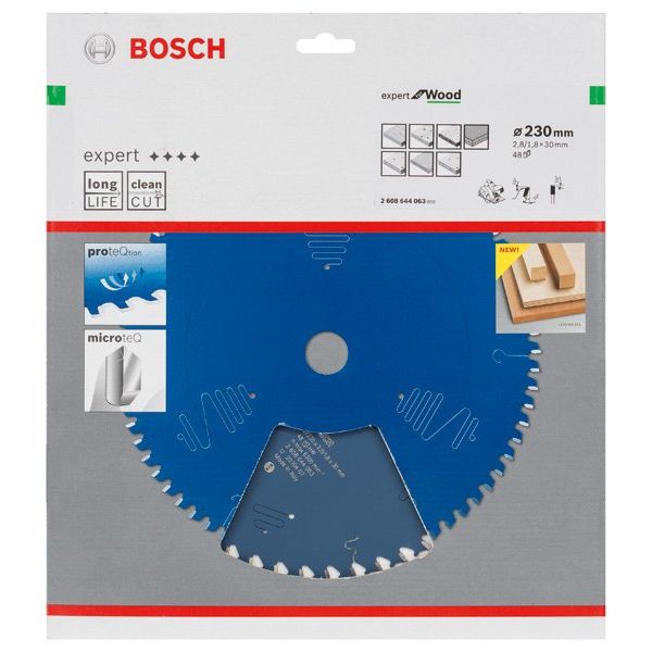 Bosch - Kreissägeblatt Expert for 2608644063 Wood H 230 x 30 Z48