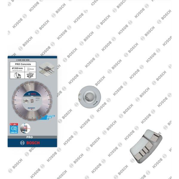 Bosch - Trenn-/Schleifscheibe Diamanttrennscheibe 2608602658 PRO Concrete
