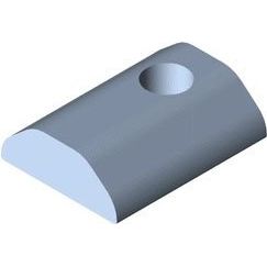 Item - Gleitmutter Nutenstein 0.0.427.75 schwer, verzinkt − 1 Stück by Item
