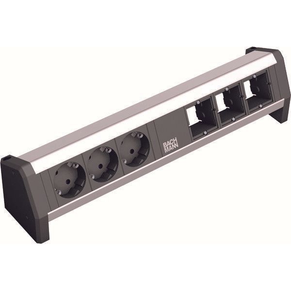 Bachmann - Mehrfachsteckdose Steckdosenleiste 3f. 902.002 3xABD GST18