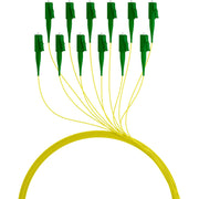 EFB-Elektronik - LWL-Pigtail LC-APC Faserpigtail 9/125 O0485.2 2m,ECOFIBER − 12 Stück