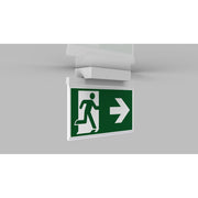RP-Technik - Sicherheitsleuchte LED-Rettungszeichenleuchte AGD009 ZB, weiß