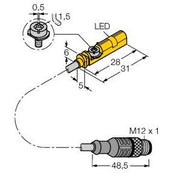 Turck - Magnetischer Näherungsschalter Magnetfeldsensor BIM-UNT-AP #4685757 f. Pneumatikzylinder