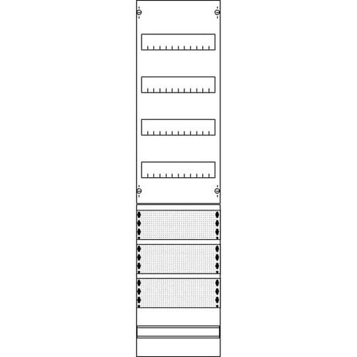 Striebel&amp;John - Einbaufeld für Telekommunikation Mediafeld 1MMC34 kombi − 1 Stück by Striebel&amp;John
