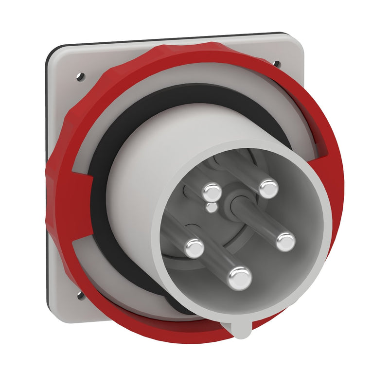 Schneider Electric - CEE-Gerätestecker (IEC 60309) Anbaugerätestecker 81883 gerade, 63A, 3p+N+E