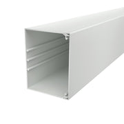 OBO Bettermann - Leitungsführungskanal Wand+Deckenkanal m.Obert. WDK100130LGR 100x130mm,PVC − 2 Meter