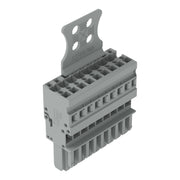 WAGO - Ein- und mehrpolige Klemmenleiste 1-Leiter-Federleiste 769-109/144-000 CAGECLAMP,4mm²,gr − 10 Stück