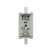 Eaton - Messersicherung Sicherungseinsatz Nieders. NH-SICHERU#50NHG00B 50A AC 500V 120kA − 3 Stück