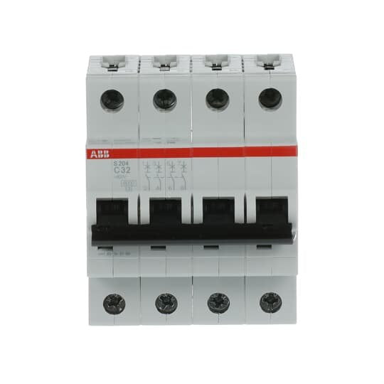 ABB Stotz S&J - Leitungsschutzschalter Sicherungsautomat S204-C32 6kA 32A C 4p