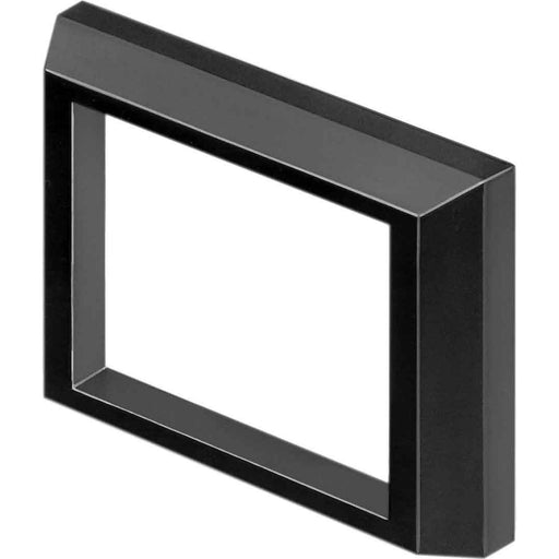 Eao - Rahmen für Drucktaster Frontrahmen 02-967.0 schwarz,hoch,24x36