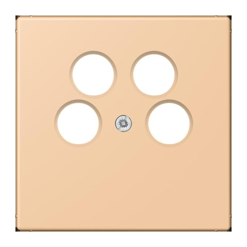 Jung - Einsatz/Abdeckung für Kommunikationstechnik Abdeckung für SAT-TV LC 990-4 SAT2 237