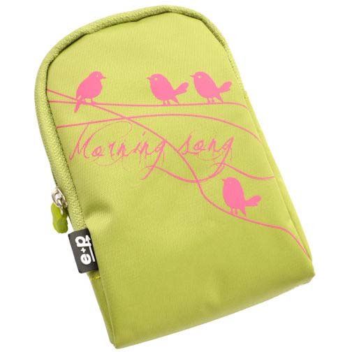 E+P Elektrik - Zubehör/Ersatzteile für Digitalkamera (Photo) Tasche f.Digitalkamera DB 21 MorningSonggrün/pink
