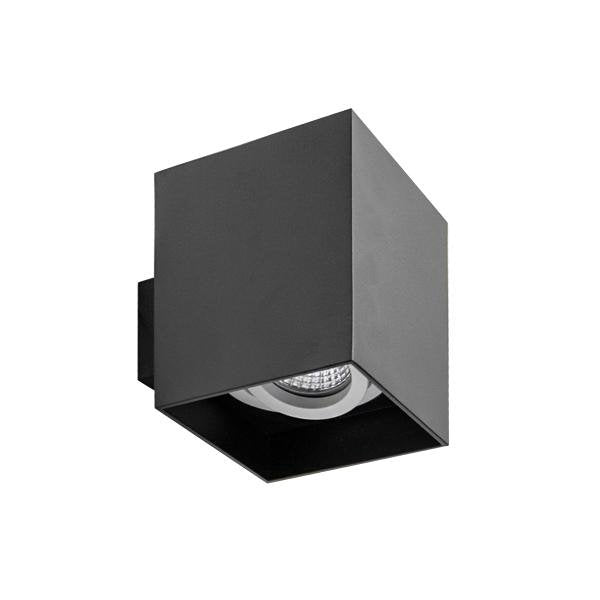 Brumberg Leuchten - Decken-/Wandleuchte Wand-Anbaumodul quadr. 45203560 schwarz/weiß