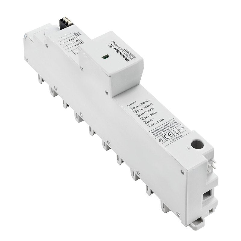 Weidmüller - Überspannungsableiter für Energietechnik/Stromversorgung Überspannungsableiter VPUZPASI3+1R300/12,5 Leckstromfrei
