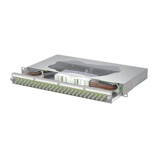 Metz Connect - Patchpanel LWL Patchfeld splice 150468BM24-E 24xSC-D OM5