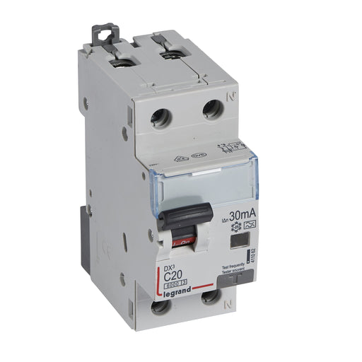 Legrand - Kombination FI-Schalter/Leitungsschutzschalter FI/LS-Schalter Legrand 411062 C-Charakt., 20A