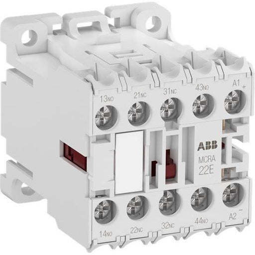 ABB Stotz S&J - Hilfsschütz, Relais Kleinhilfsschütz MCRA040AR1 4S, 24V 50/60Hz