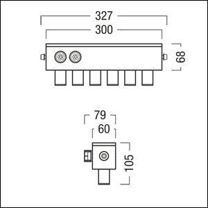 Zumtobel Group - Downlight/Strahler/Flutlicht LED-Fassadenstrahler SUSY S 6P #42187718 830