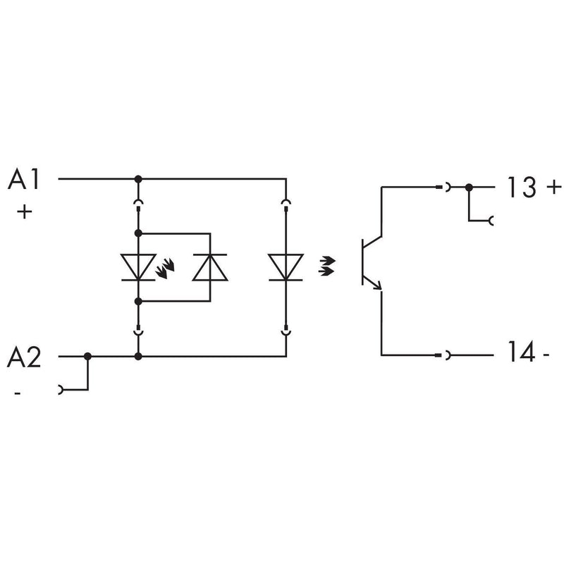 WAGO - Optokoppler SolidStateRelais-Modul 788-701 24VDC/24VDC,5A