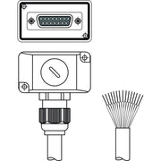 Leuze - Konfektioniertes Sensor-Aktor-Kabel Anschlussleitung CB-D15E-10000S-11WF
