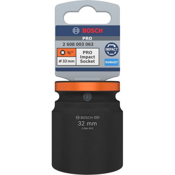 Bosch - Sechskant-Einsatz für Steckschlüssel PRO Impact 2608003063 Steckschlüsselsatz