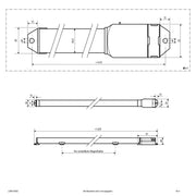 EVN Lichttechnik - Decken-/Wandleuchte LED-Sanierungsleuchte T5 LUM5153002 830, ML, 1,5m