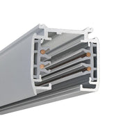 Abalight - Stromschiene 3-PH-Stromschiene TRACK-Profil-2000-W 2m, weiß