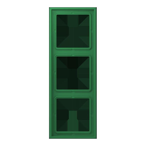 Jung - Abdeckrahmen Rahmen 3-fach LC 983 219 vert fonce
