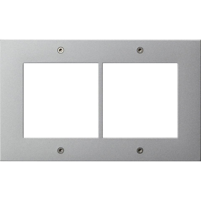 Gira - Zubehör/Ersatzteile für Installationsschalterprogramme Designrahmen 2fach alu 850265 Türstation
